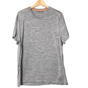 Icebreaker Sphere II Short Sleeve Tee Metro Heather Grey Crew T-shirt Men’s XL